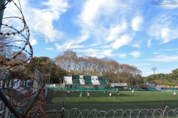 Estadio Coliseo del Bajo Belgrano beim Spiel Excursionistas gegen Atlas im Juli 2022