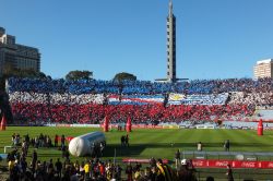 Estadio Centenario, Montevideo, beim Clasico Nacional vs Peñarol