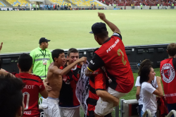 Torjubel im Maracana bei Flamengo - Nacional